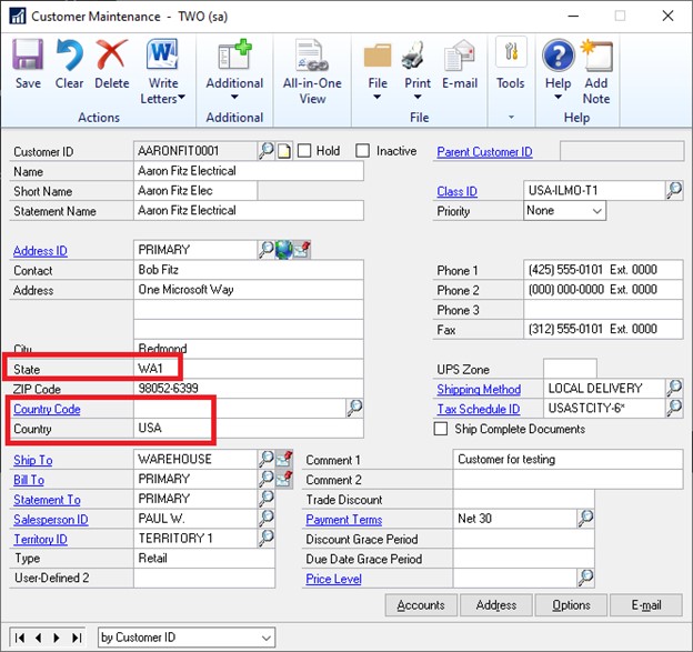 Adding business rules in Dynamics GP