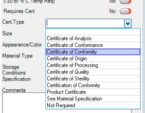 A TitaniumGP Elastic Window drop-down menu.